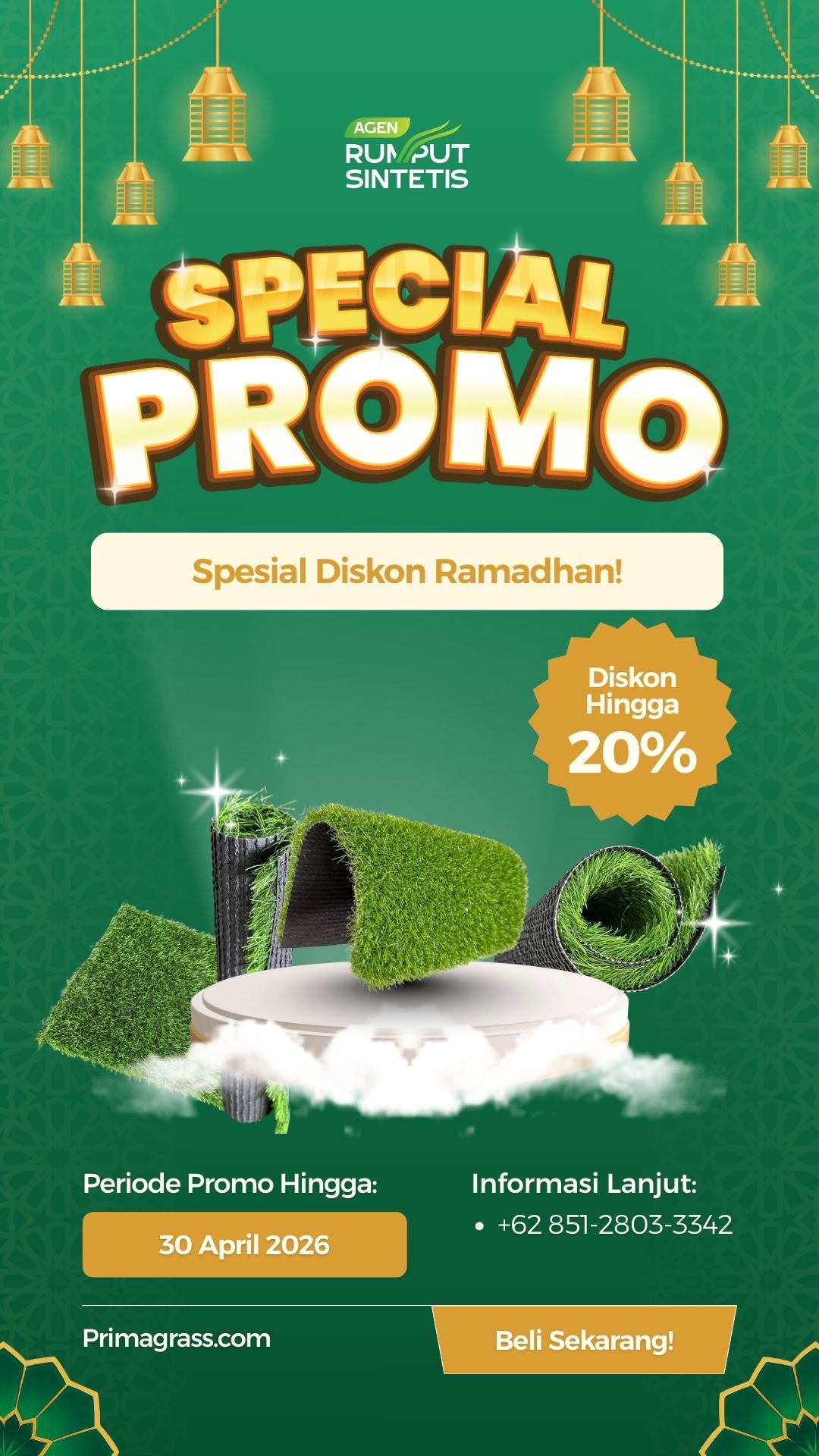 jual rumput sintetis promo ramadhan